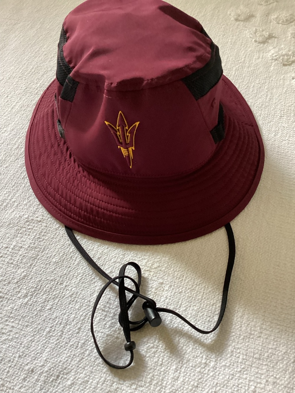ADIDAS ARIZONA STATE SUN DEVILS MAROON CARRYOVER 220 MENS BUCKET HAT